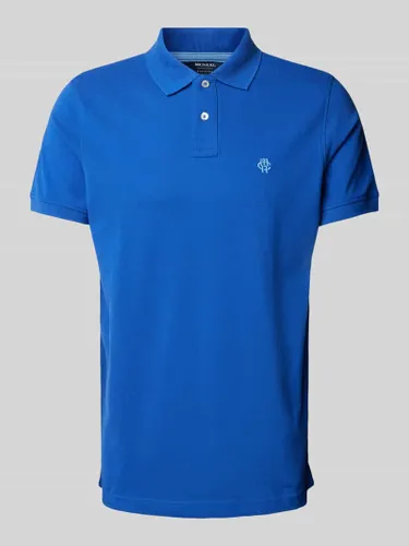 MCNEAL Poloshirt mit Label-Stitching in Royal
