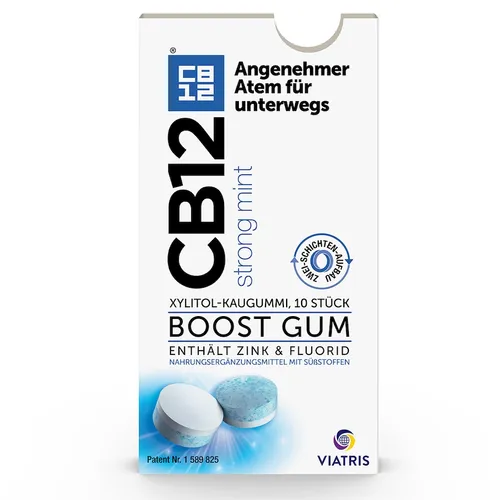 MEDA Pharma - CB12 boost strong mint Kaugummi Vitamine
