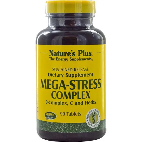 Mega-Stress Complex (90 Tablets) - Nature&apos;s Plus
