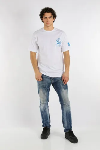 Megaman Jeans T-Shirt Megaman Herren Oversize T-Shirt