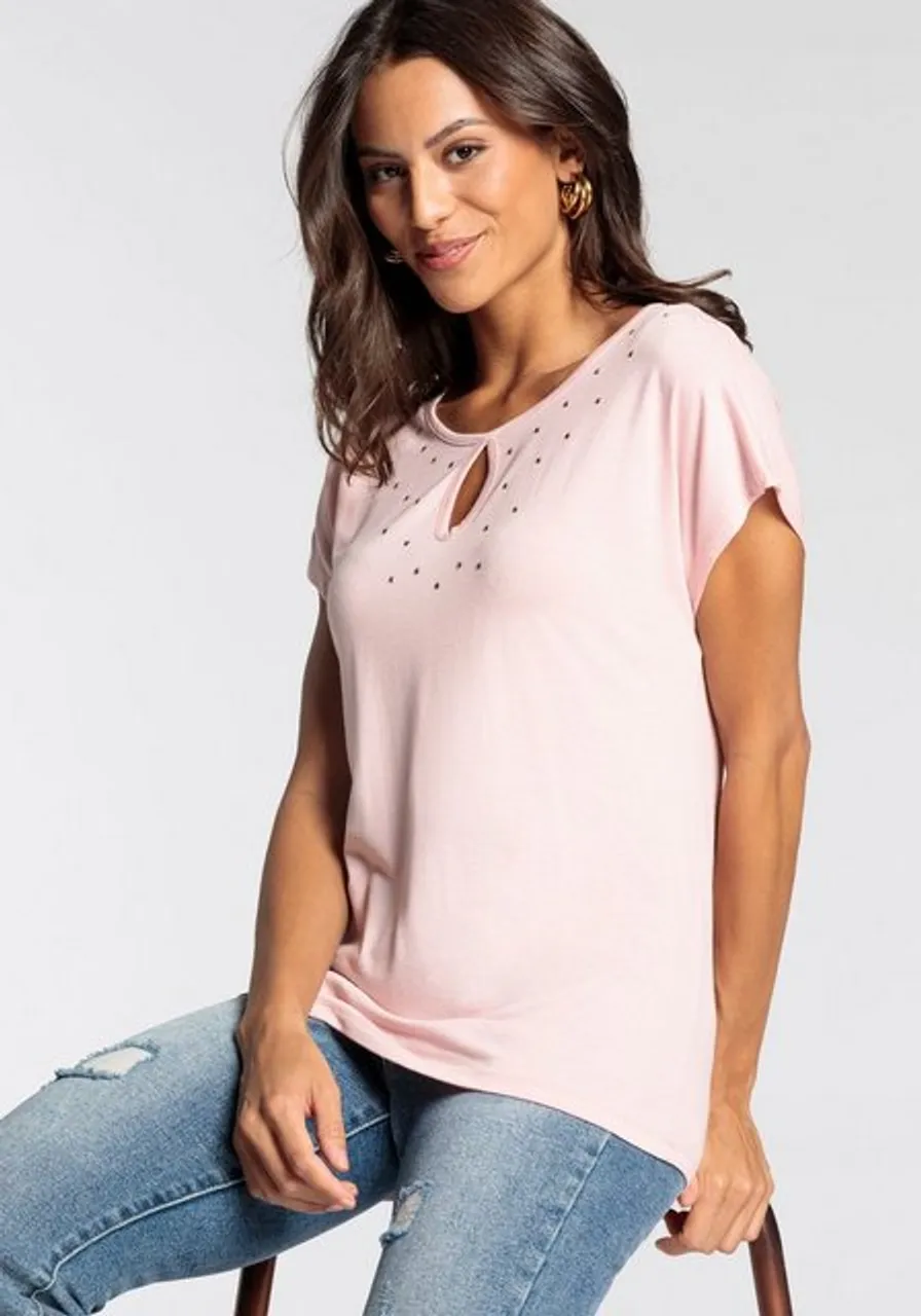 Melrose Oversize-Shirt mit Ziernieten - NEUE KOLLEKTION