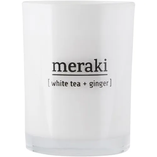 Meraki White Tea & Ginger Scented Candle 660 g