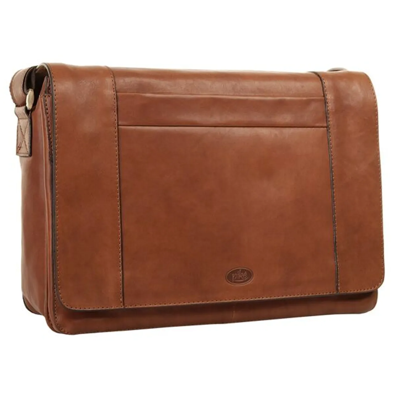 Messenger Bag PIKÉ Gr. B/H/T: 38 cm x 27 cm x 14 cm onesize, braun Damen Taschen Handgepäck