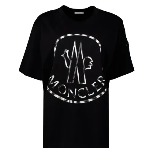 Metallic Logo T-Shirt Moncler