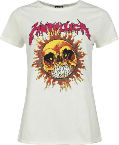 Metallica Amplified Collection - Neon Sun T-Shirt altweiß in L