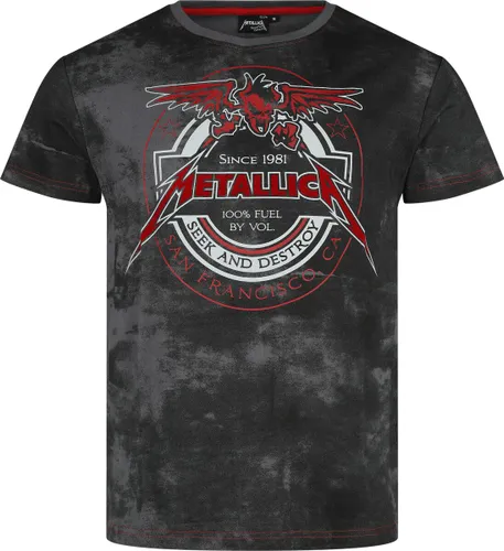 Metallica EMP Signature Collection T-Shirt grau schwarz in L