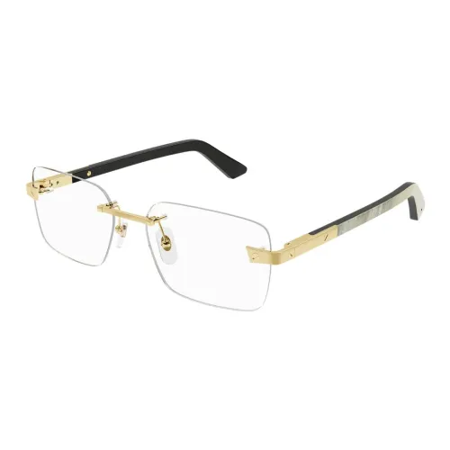 Metallische optische Brille für Männer Cartier