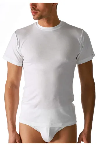 Mey Noblesse Regular Fit T-Shirt Rundhals weiss, Einfarbig