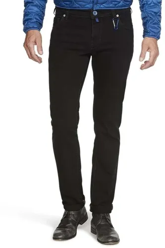 Meyer M5Slim Fit Jeans schwarz, Einfarbig