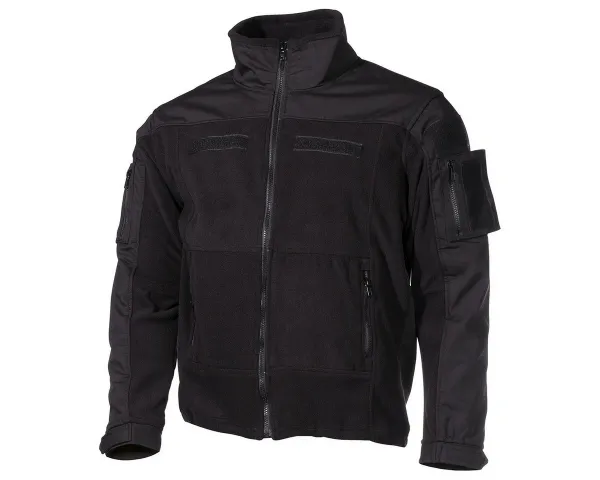 MFH-Professional Fleecejacke MFH Professional Fleece-Jacke, "Combat", schwarz