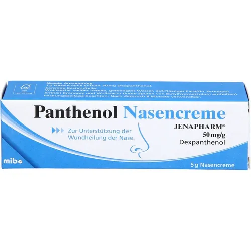 MIBE Arzneimittel - PANTHENOL Nasencreme Jenapharm Schnupfen & Nasennebenhöhlen 005 kg