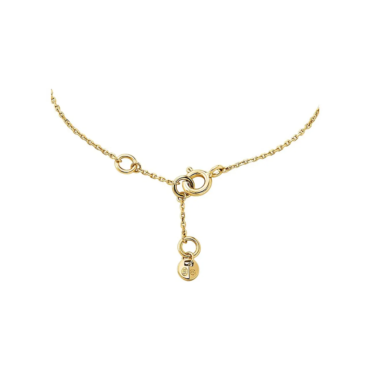 Michael Kors Armband - 14K Gold-Plated Sterling Silver Pavé Lock Delicate -  Gr. M - in Gold - für Damen - Preise vergleichen