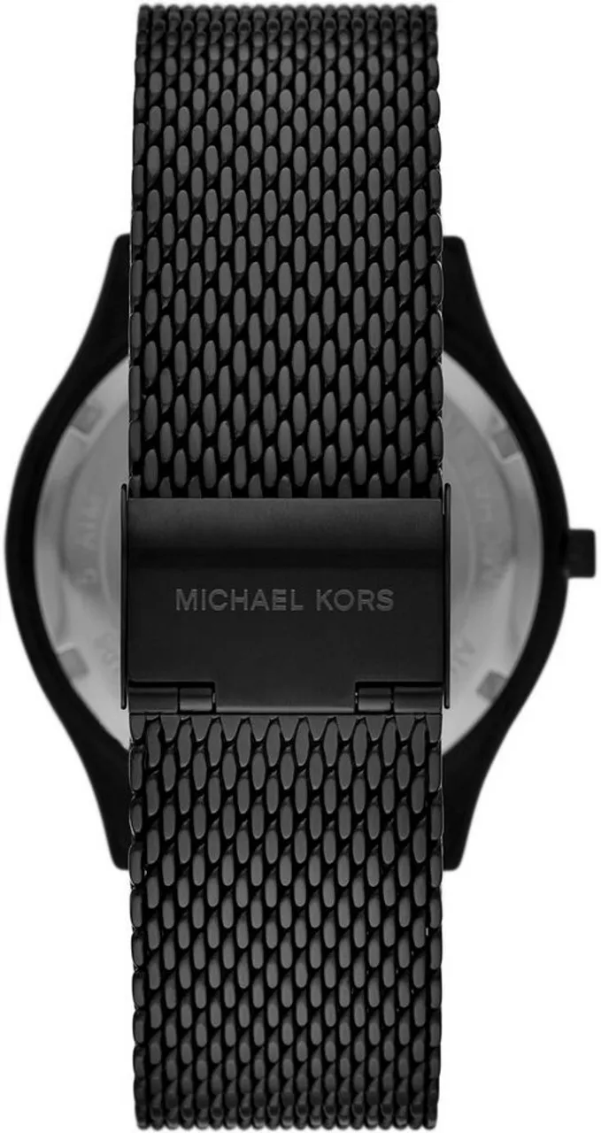 MICHAEL KORS Quarzuhr RUNWAY, MK1085SET, (Set, 2-tlg., mit Brieftäschchen), Armbanduhr, Herrenuhr, ideal auch als Geschenk, analog