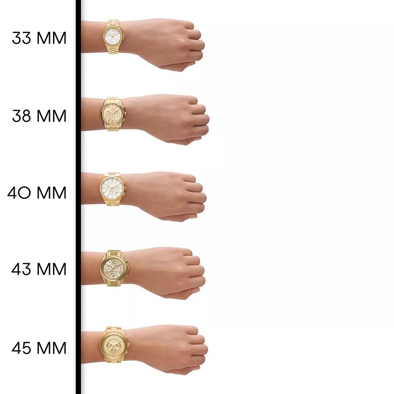 Michael Kors Uhr - MK8281 Gents Lexington Oversize Watch - Gr. unisize - in Gold - für Damen