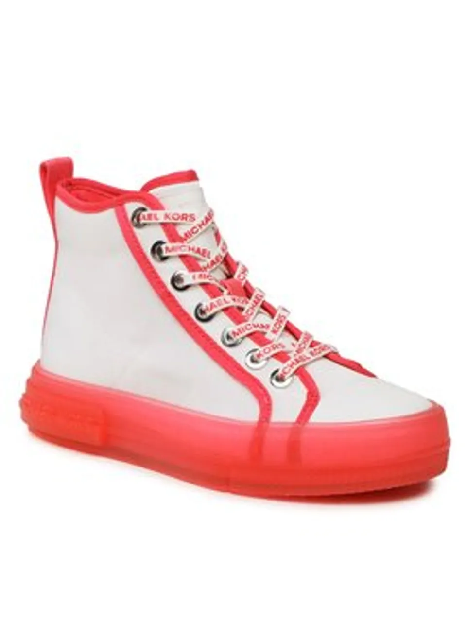 MICHAEL Michael Kors Sneakers aus Stoff Evy High Top 43S3EYFE5D Weiß