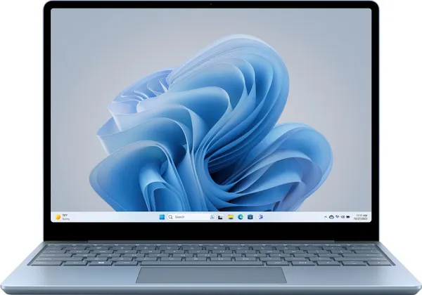 MICROSOFT Business-Notebook "Surface Laptop Go 3 Laptop, 16 GB RAM, Windows 11 Home" Notebooks Gr. 16 GB RAM 256 GB SSD, blau (eisblau) Surface