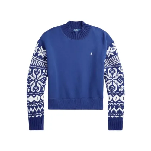 Midnight Royal Bedruckter Sweatshirt Ralph Lauren