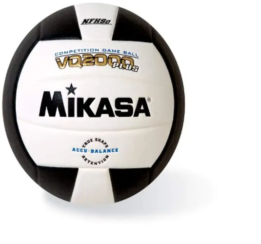 MIKASA VQ2000 Micro Cell Volleyball (schwarz)
