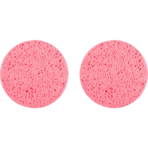 Mineas Washing Sponge For Face Hot Pink 2 pcs