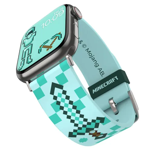 Minecraft: Iconic Smartwatch Armband - Offiziell lizenziert