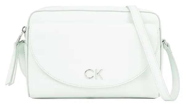 Mini Bag CALVIN KLEIN "CK DAILY CAMERA BAG PEBBLE" Gr. B/H/T: 23 cm x 16 cm x 6,5 cm, grün (milky green) Damen Taschen Handtaschen