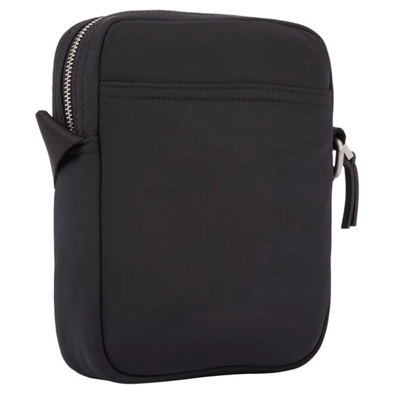 Mini Bag TOMMY HILFIGER "TH SIGNATURE MINI REPORTER" Gr. B/H/T: 17 cm x 21 cm x 5 cm, schwarz (black) Damen Taschen