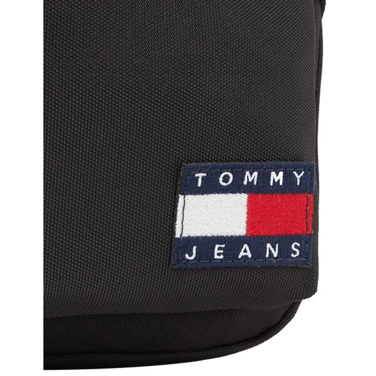 Mini Bag TOMMY JEANS "TJM DAILY REPORTER" Gr. B/H/T: 16 cm x 20 cm x 7 cm, schwarz (black) Damen Taschen