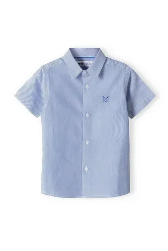 MINOTI Kurzarmhemd Hemd mit Streifen (3y-14y)