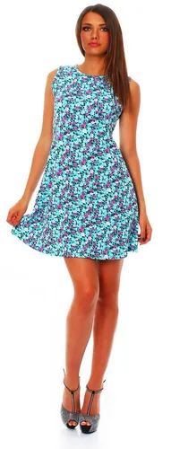 Mississhop A-Linien-Kleid A-Linien-Kleid Elegantes A-Linien Mini-Kleid 9001