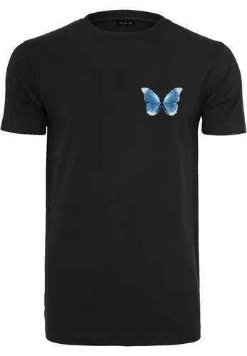 MisterTee Kurzarmshirt Herren Butterfly Winter Tee (1-tlg)