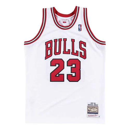 Mitchell And Ness NBA Chicago Bulls 1997-98 Authentic Jersey Michael Jordan, Weiß S