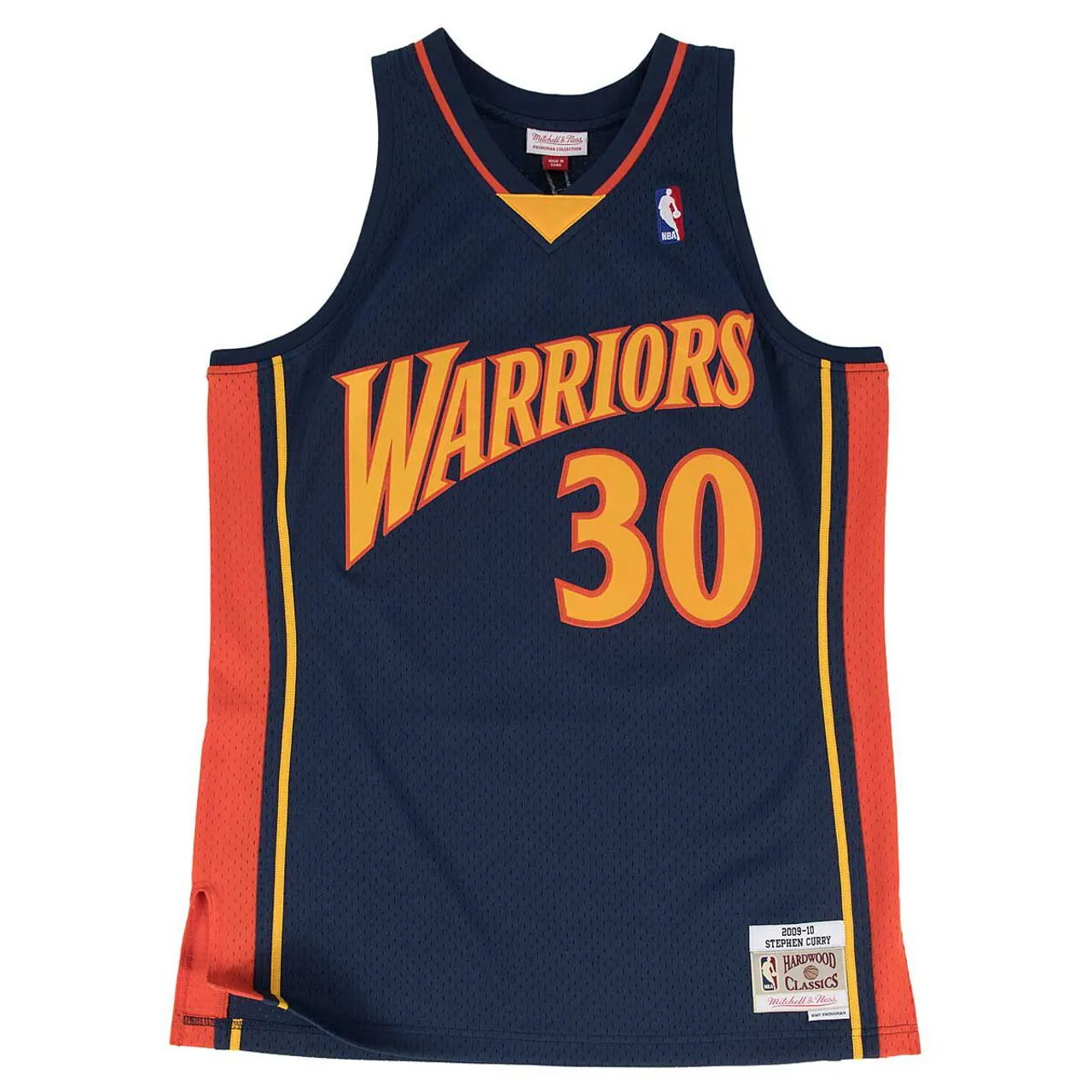 Mitchell And Ness NBA Golden State Warrior Swingman Jersey 2009-10 Stephen Curry, Navy S