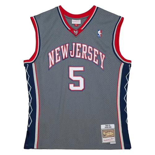 Mitchell And Ness NBA New Jersey Nets 2004 Alternate Swingman Jersey Jason Kidd, Grey S
