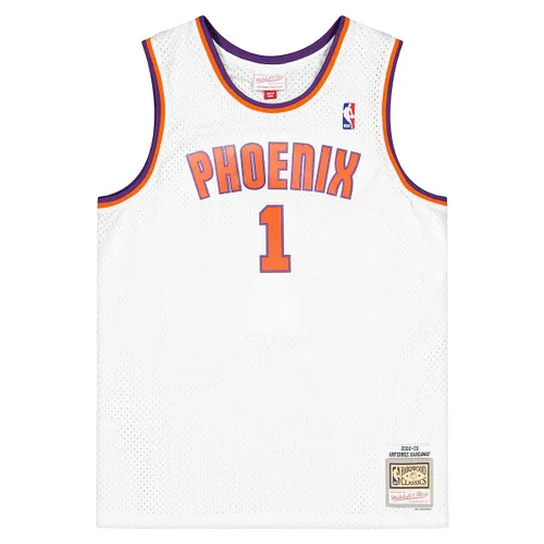 Mitchell And Ness NBA Phoenix Suns 2002 Anfernee 'penny' Hardaway Swingman Jersey, Weiß S
