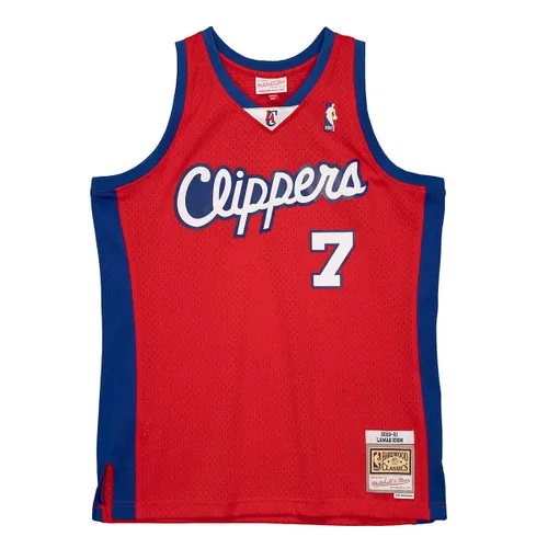 Mitchell And Ness NBA Swingman Jersey Los Angeles Clippers 00 - Lamar Odom, Scarlett Clippers M