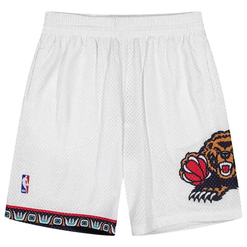 Mitchell And Ness NBA Vancouver Grizzlies 1998 Swingman Shorts 2.0, Vancouver Weiß XL