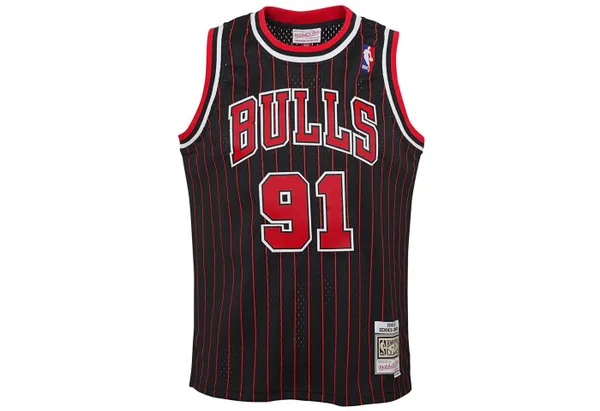 Mitchell & Ness Print-Shirt Swingman Jersey Chicago Bulls 9596 Dennis Rodman