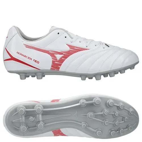 Mizuno Monarcida Neo lll Select AG Charge - Weiß/Radiant Red