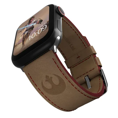 MobyFox Star Wars Armband pour Smartwatch en cuir Rebel