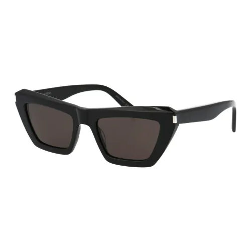 Mode Sonnenbrille SL 467,Damen Sonnenbrille mit kühner Cat-Eye Form und Eckendetail Saint Laurent