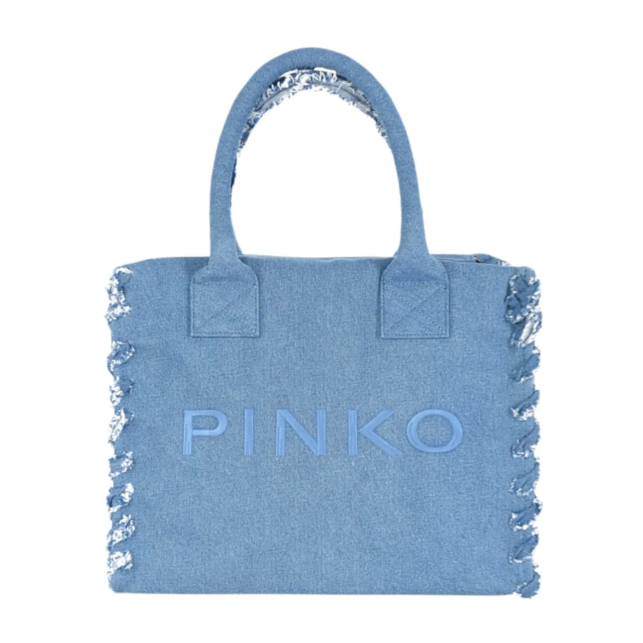 Monochrome Canvas Shopper Tasche Pinko