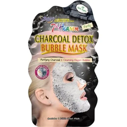 Montagne Jeunesse Gesichtspflege Bubble Mask Charcoal Detox Maske Damen