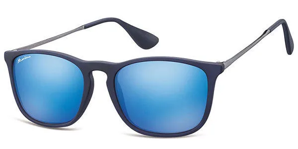 Montana Brillen MS34 MS34A Blaue Damen Sonnenbrillen