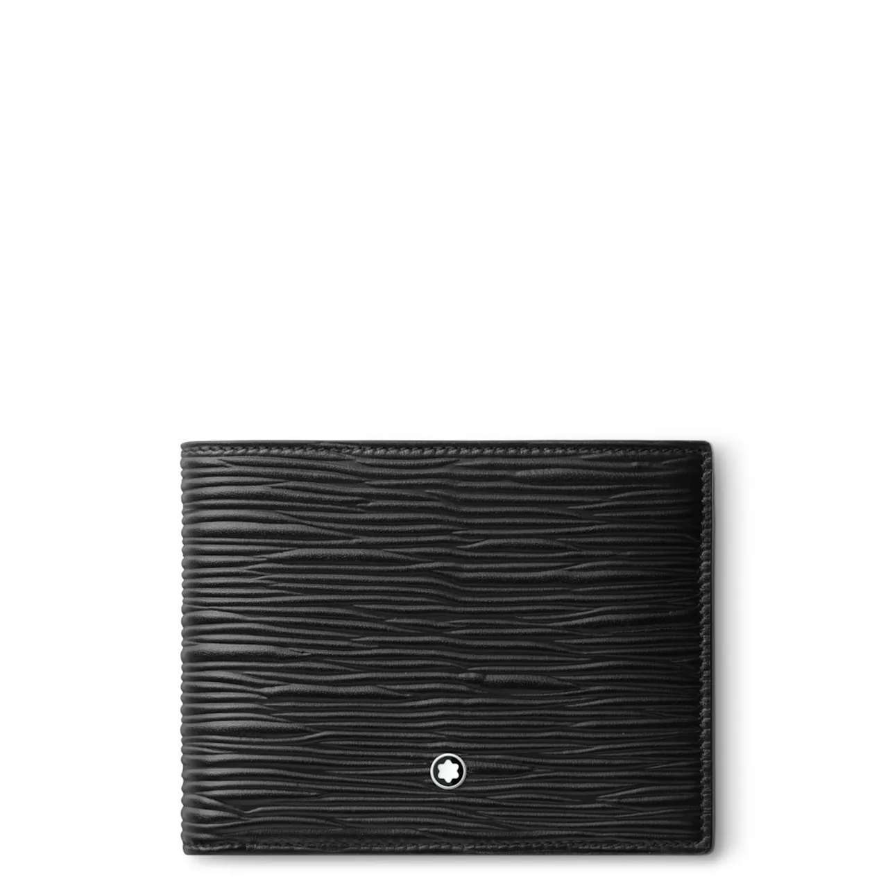 Montblanc Meisterstück 4810 Brieftasche 6 cc mit 2 Sichtfächern Schwarz