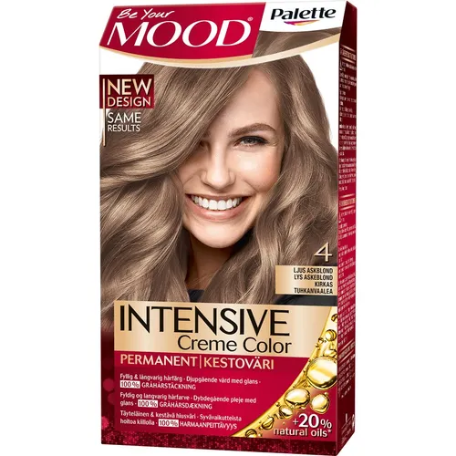 MOOD MOOD Intensive Creme Color 4 Light Ash Blond