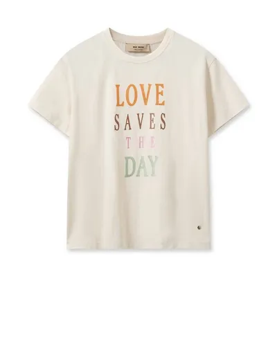 Mos Mosh T-Shirt Damen T-Shirt LOVE SAVES THE DAY Regular Fit (1-tlg)