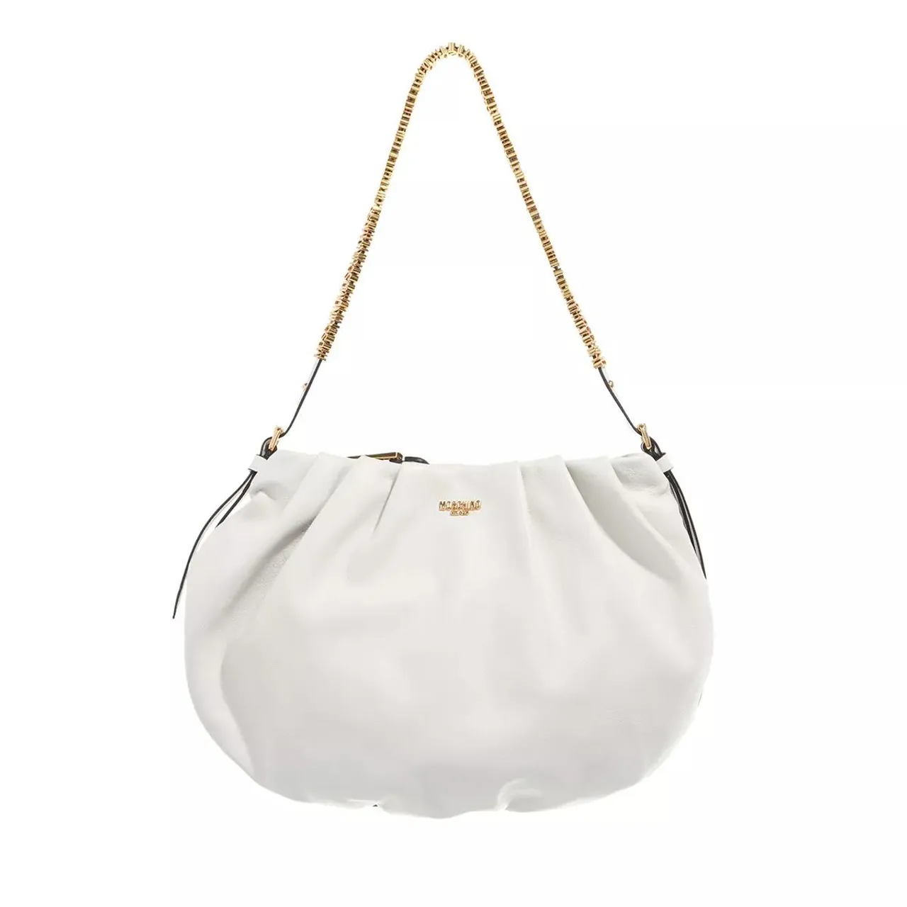 Moschino Pochettes - Mini Lettering Shoulder Bag - Gr. unisize - in Weiß - für Damen