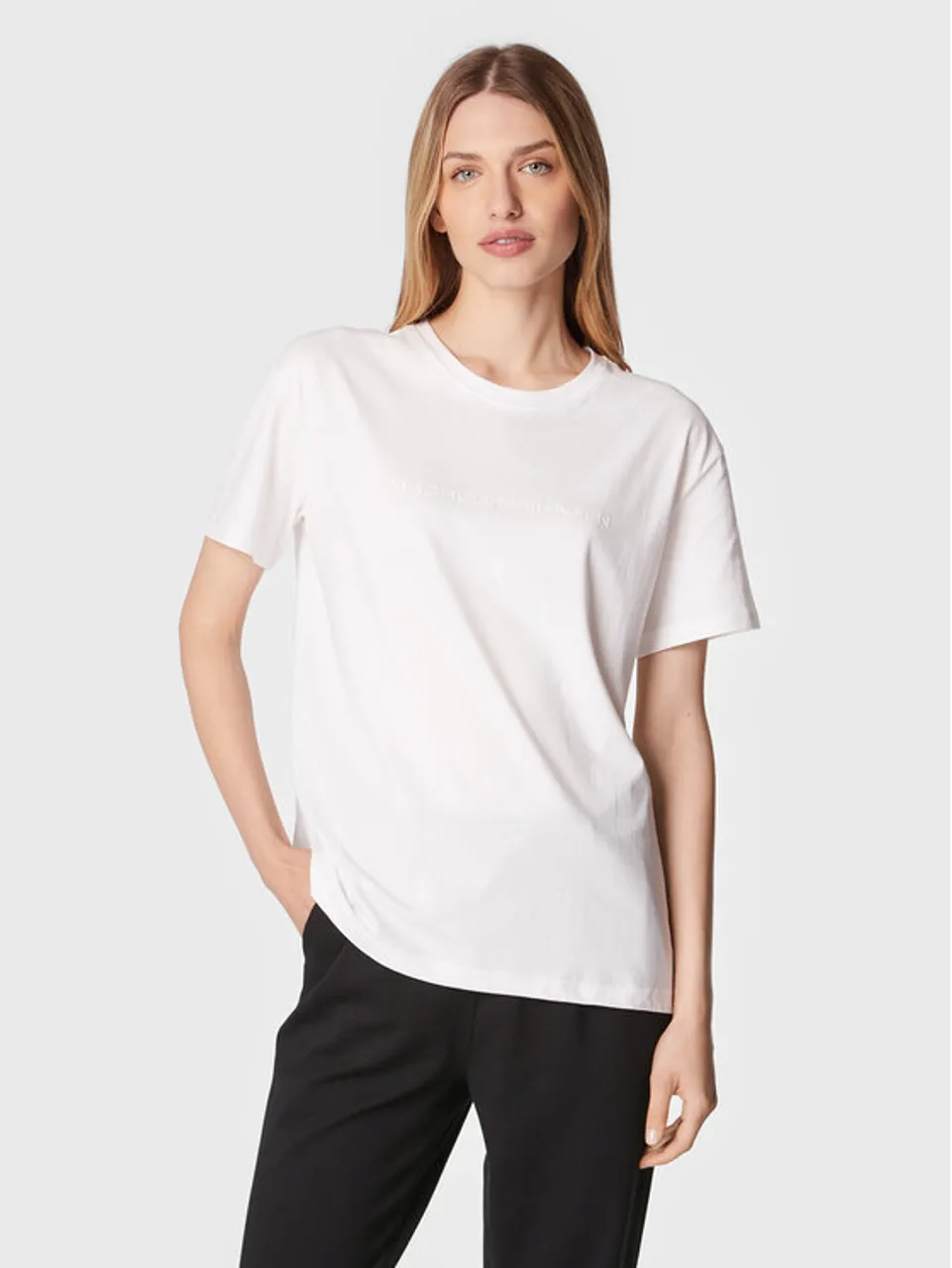 Moss Copenhagen T-Shirt Liv 15258 Weiß Regular Fit