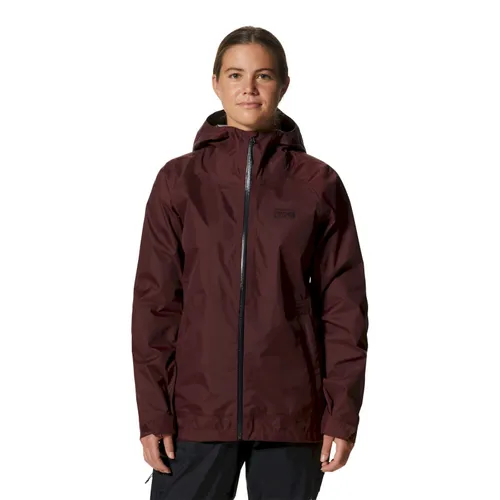 Mountain Hardwear Threshold Jacket - Regenjacke - Damen Washed Raisin XS
