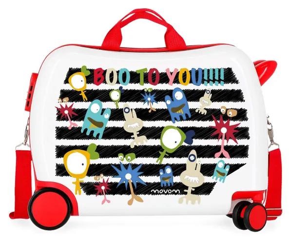 Movom Happy Time Kinder-Koffer Mehrfarbig 50x38x20 cms